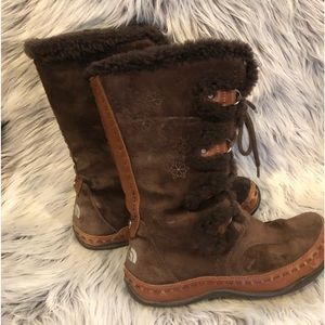 The North Face Abbey II Brown Winter Boots
